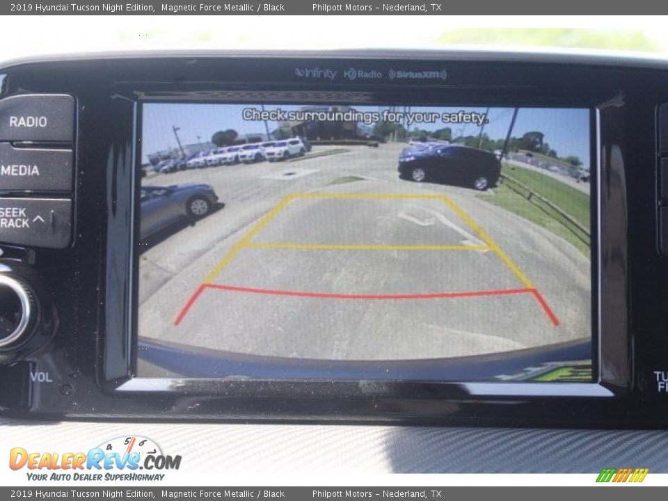 2019 Hyundai Tucson Night Edition Magnetic Force Metallic / Black Photo #12