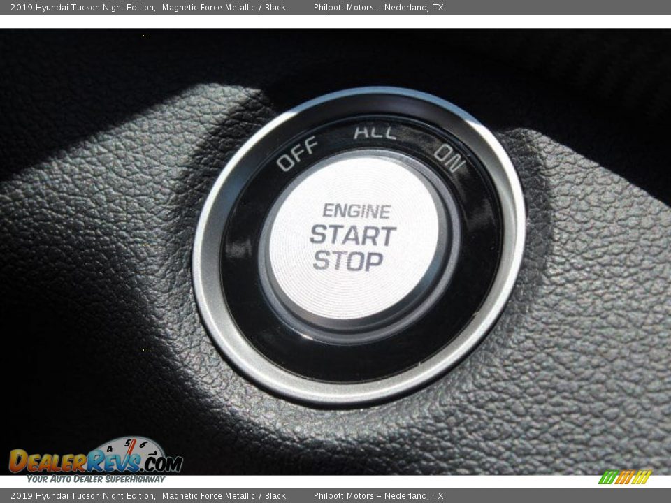 2019 Hyundai Tucson Night Edition Magnetic Force Metallic / Black Photo #13
