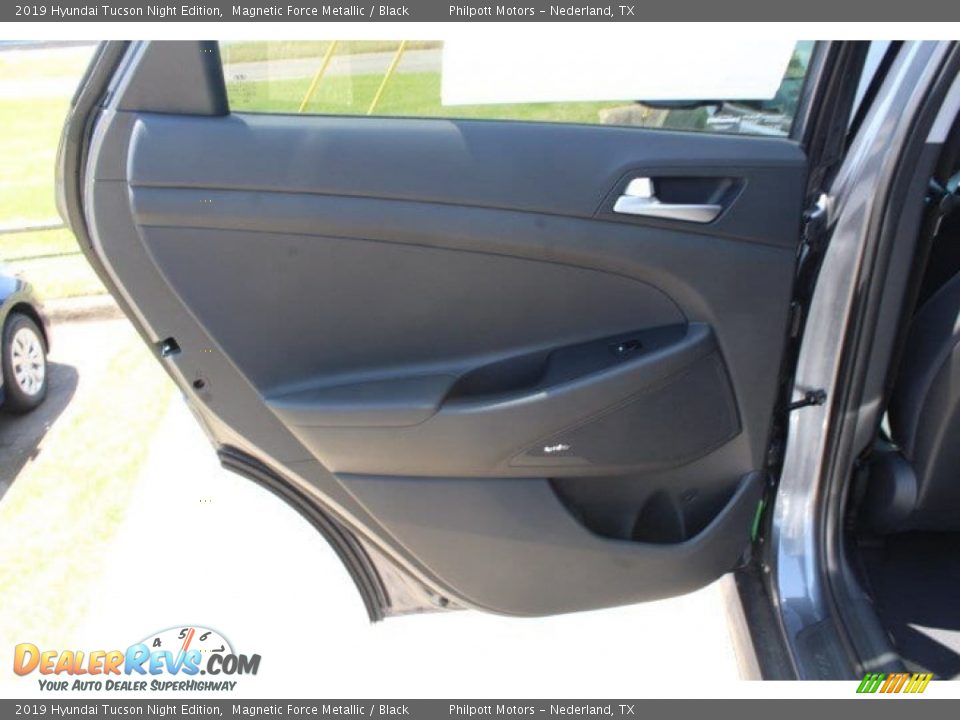 2019 Hyundai Tucson Night Edition Magnetic Force Metallic / Black Photo #16
