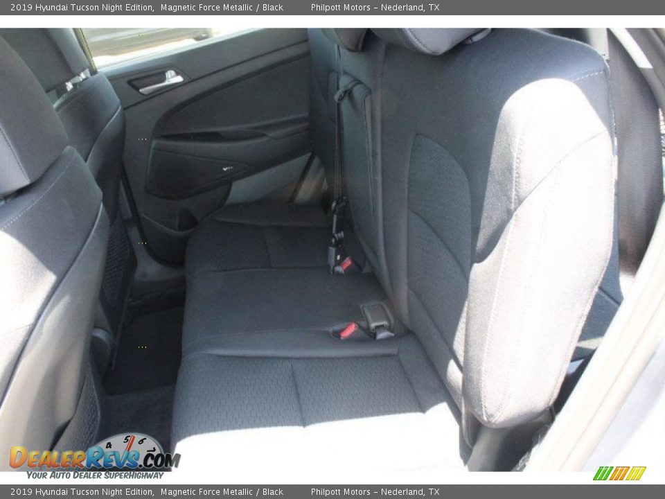 2019 Hyundai Tucson Night Edition Magnetic Force Metallic / Black Photo #17