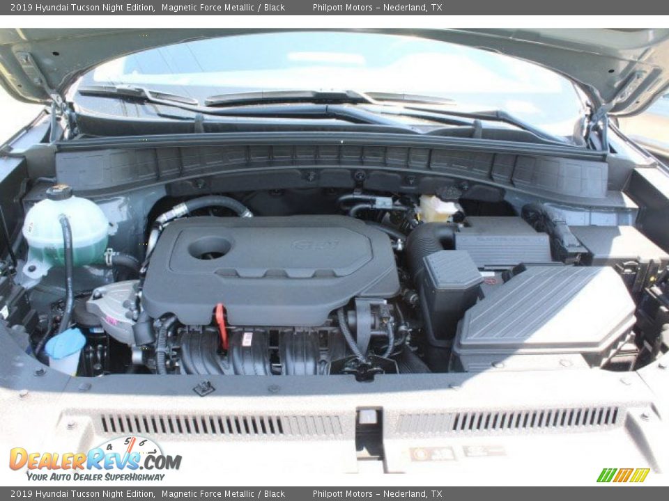 2019 Hyundai Tucson Night Edition Magnetic Force Metallic / Black Photo #22
