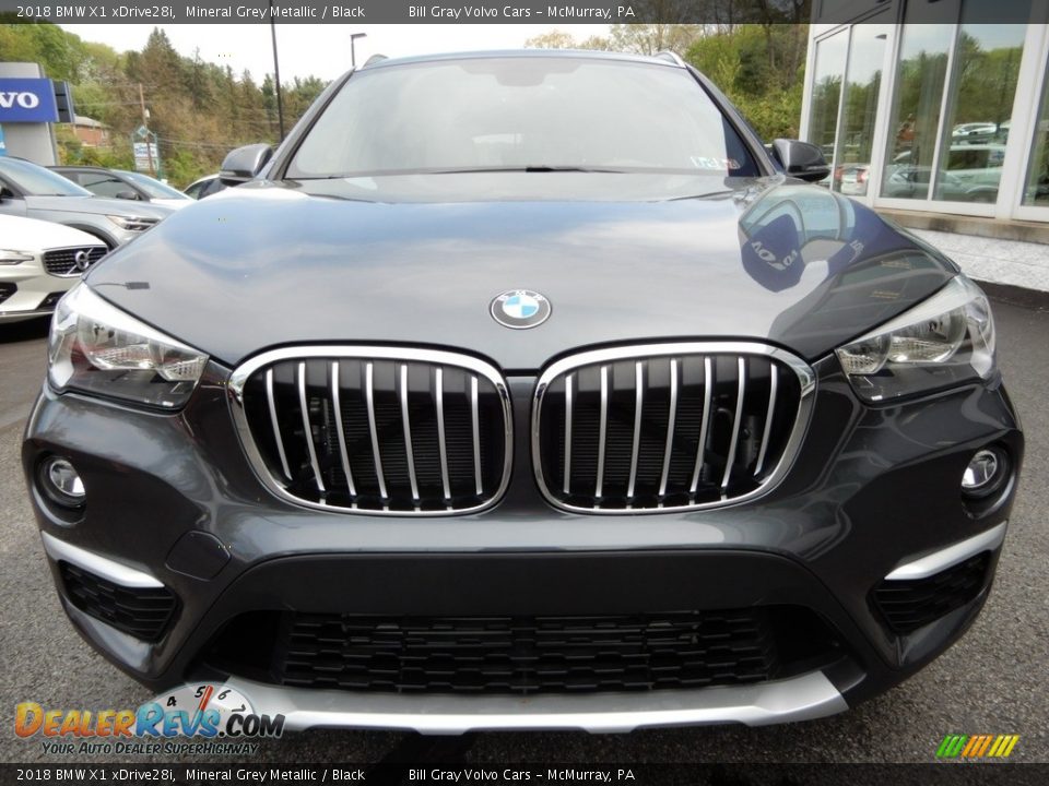 2018 BMW X1 xDrive28i Mineral Grey Metallic / Black Photo #9