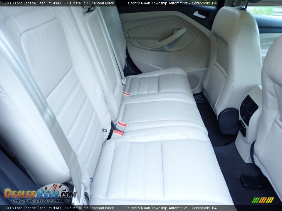 2018 Ford Escape Titanium 4WD Blue Metallic / Charcoal Black Photo #15