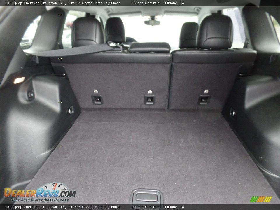 2019 Jeep Cherokee Trailhawk 4x4 Granite Crystal Metallic / Black Photo #17