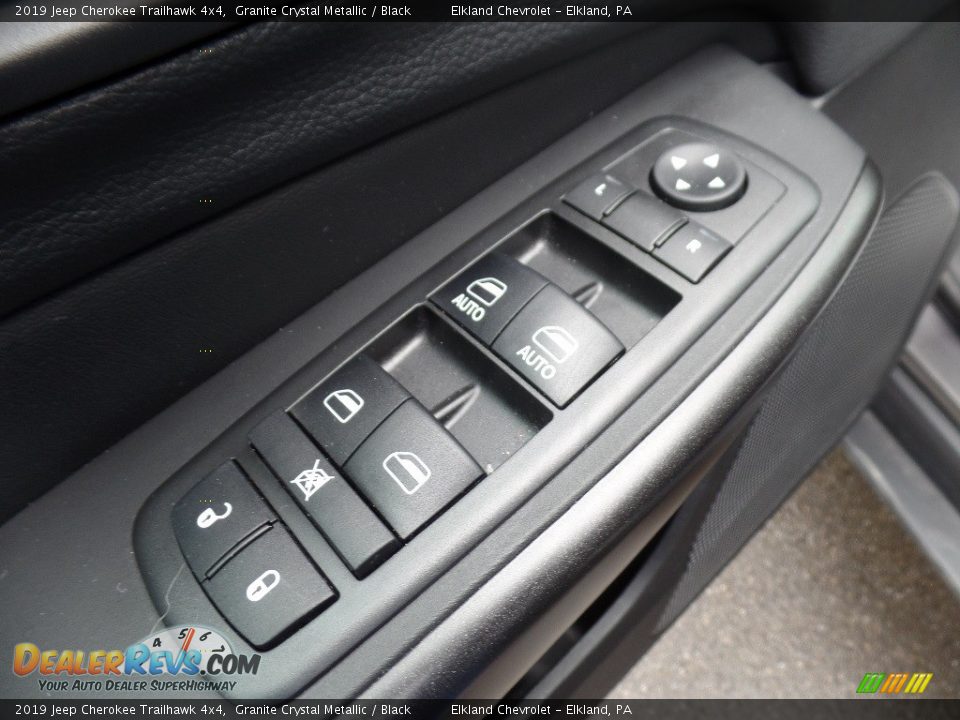 2019 Jeep Cherokee Trailhawk 4x4 Granite Crystal Metallic / Black Photo #21