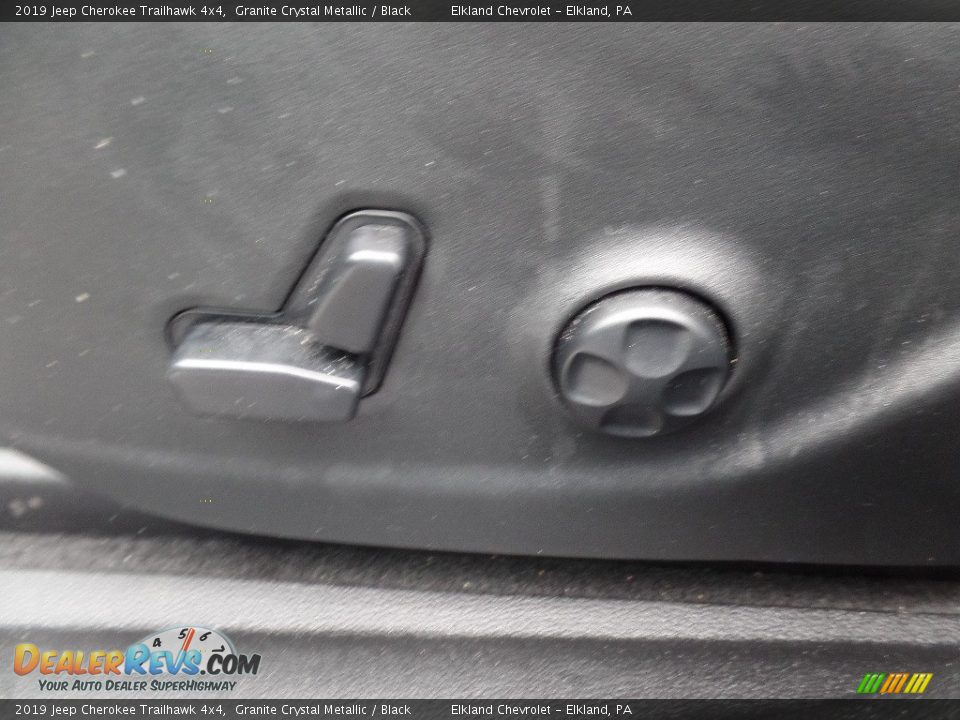 2019 Jeep Cherokee Trailhawk 4x4 Granite Crystal Metallic / Black Photo #22