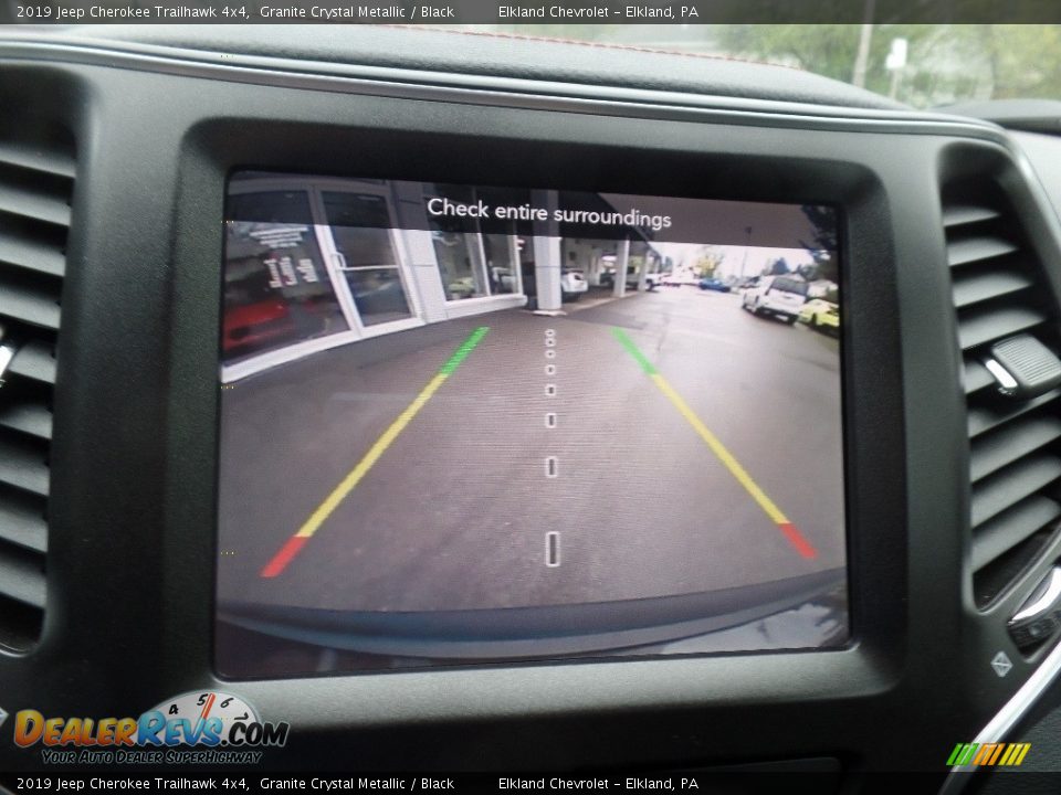 2019 Jeep Cherokee Trailhawk 4x4 Granite Crystal Metallic / Black Photo #31