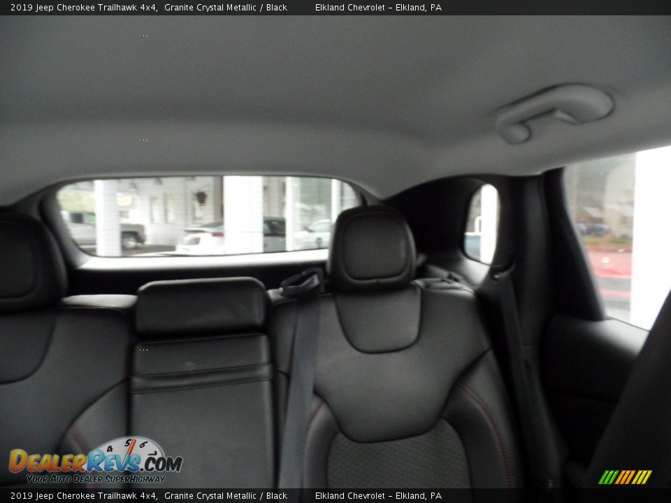 2019 Jeep Cherokee Trailhawk 4x4 Granite Crystal Metallic / Black Photo #34