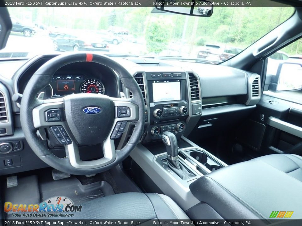 Front Seat of 2018 Ford F150 SVT Raptor SuperCrew 4x4 Photo #18