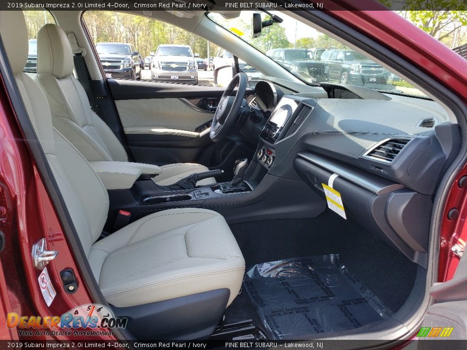 2019 Subaru Impreza 2.0i Limited 4-Door Crimson Red Pearl / Ivory Photo #12