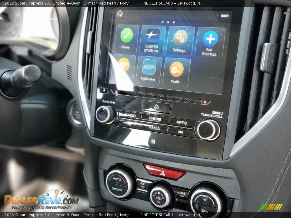 2019 Subaru Impreza 2.0i Limited 4-Door Crimson Red Pearl / Ivory Photo #14