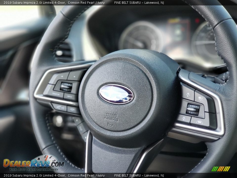 2019 Subaru Impreza 2.0i Limited 4-Door Crimson Red Pearl / Ivory Photo #15
