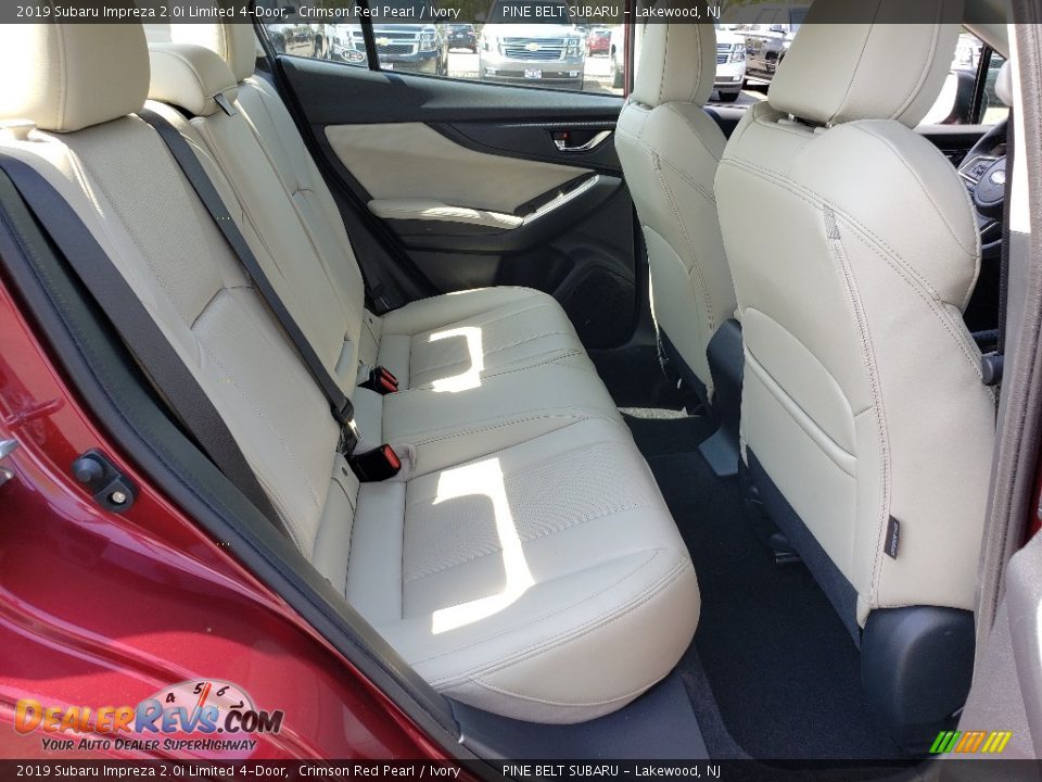 2019 Subaru Impreza 2.0i Limited 4-Door Crimson Red Pearl / Ivory Photo #17