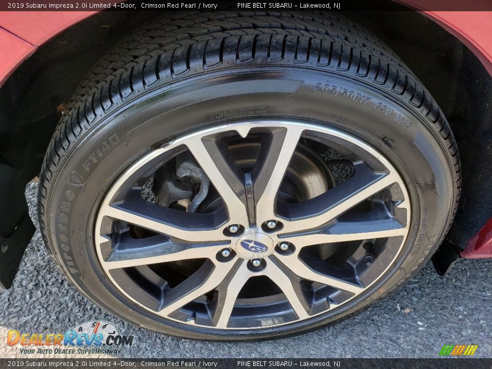2019 Subaru Impreza 2.0i Limited 4-Door Crimson Red Pearl / Ivory Photo #18