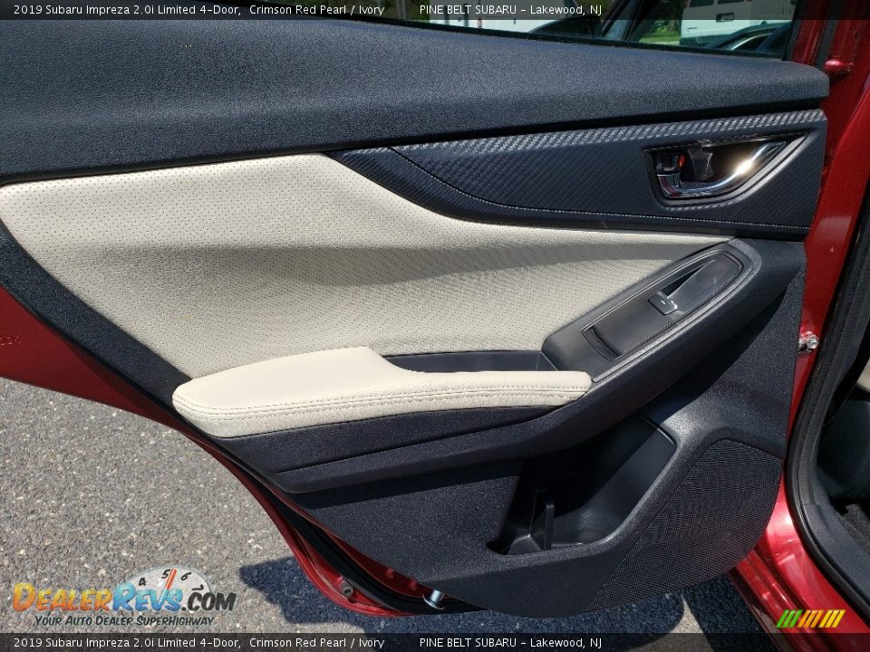 2019 Subaru Impreza 2.0i Limited 4-Door Crimson Red Pearl / Ivory Photo #21