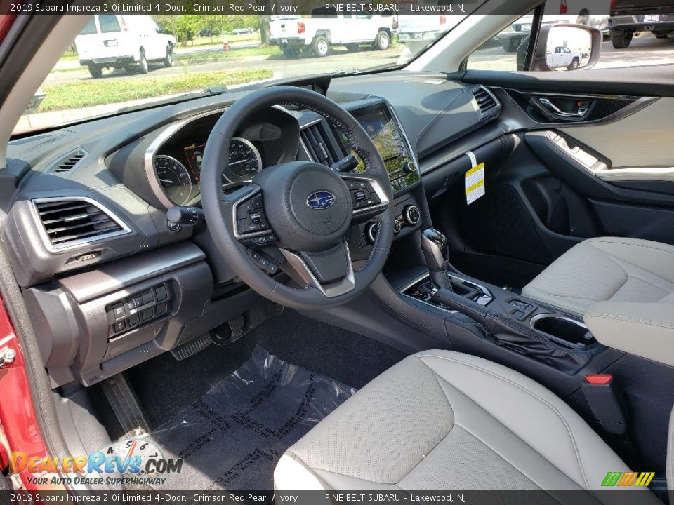 2019 Subaru Impreza 2.0i Limited 4-Door Crimson Red Pearl / Ivory Photo #25