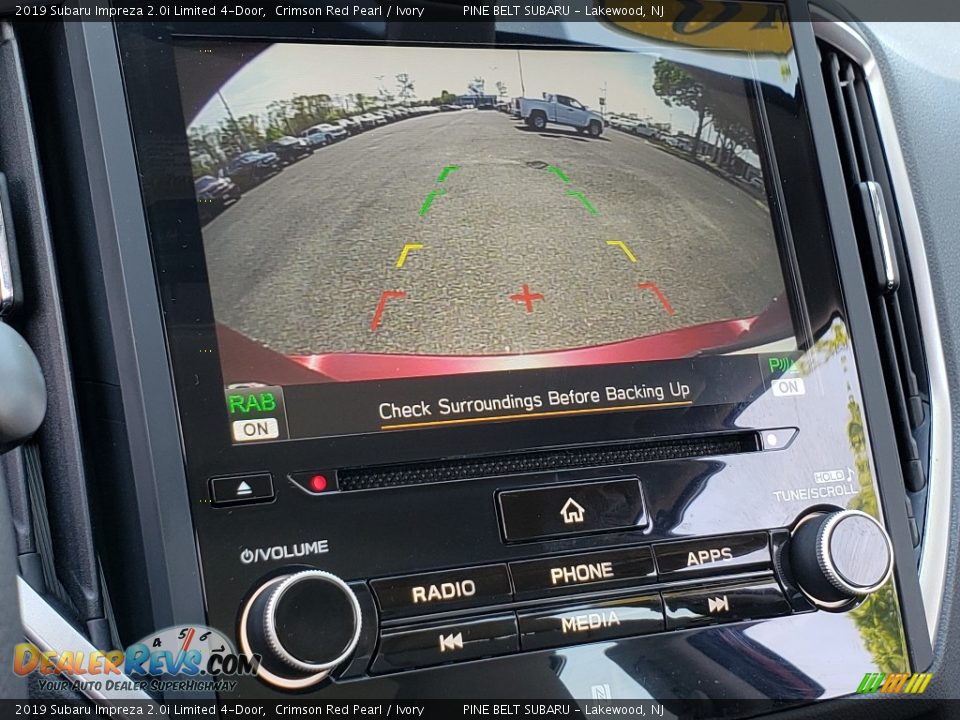 2019 Subaru Impreza 2.0i Limited 4-Door Crimson Red Pearl / Ivory Photo #29