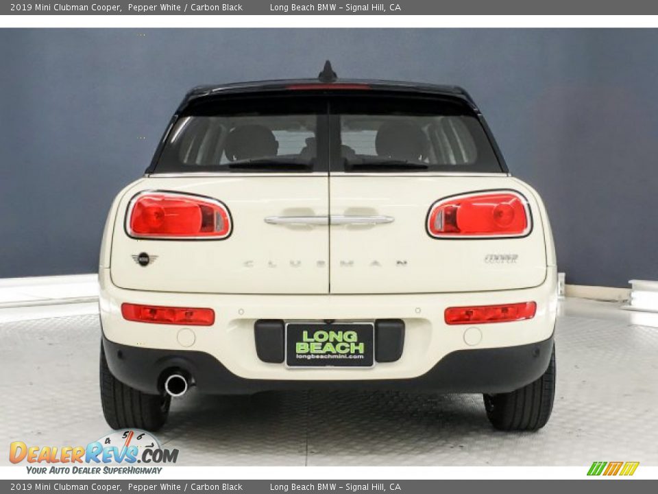 2019 Mini Clubman Cooper Pepper White / Carbon Black Photo #3
