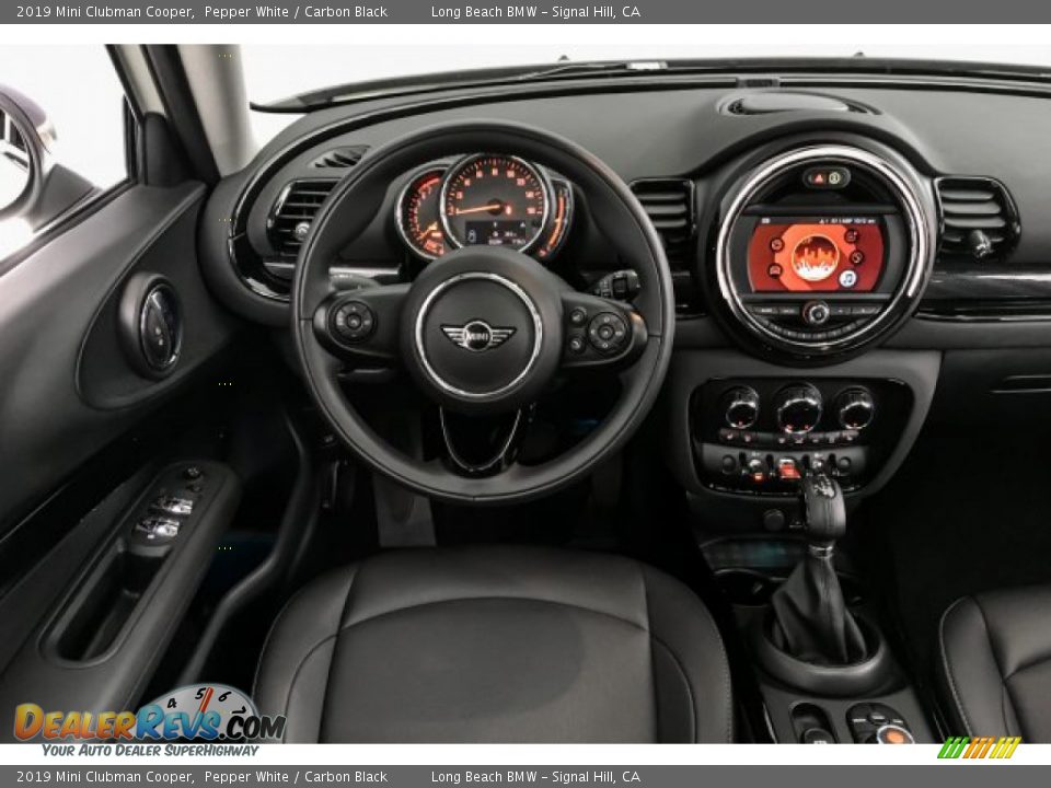 2019 Mini Clubman Cooper Pepper White / Carbon Black Photo #4