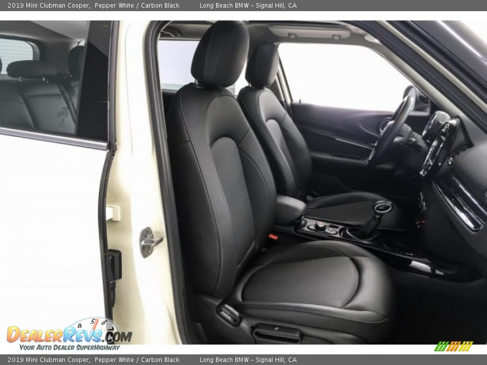 2019 Mini Clubman Cooper Pepper White / Carbon Black Photo #6
