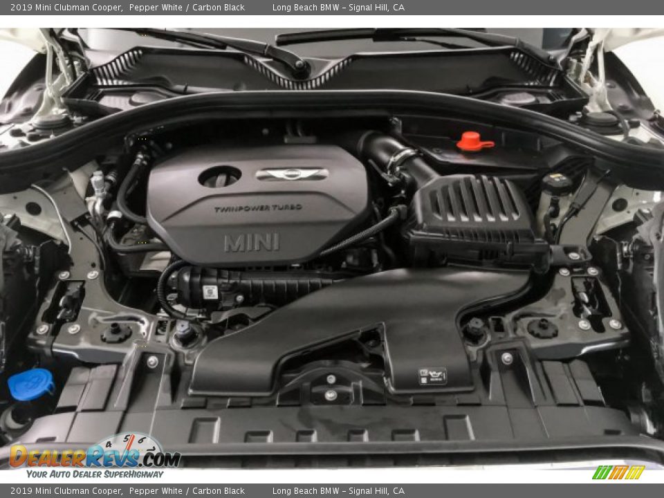 2019 Mini Clubman Cooper Pepper White / Carbon Black Photo #9
