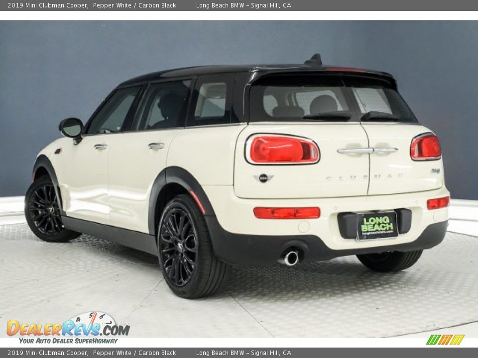 2019 Mini Clubman Cooper Pepper White / Carbon Black Photo #10