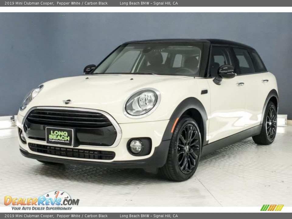 2019 Mini Clubman Cooper Pepper White / Carbon Black Photo #12