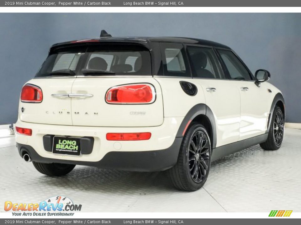 2019 Mini Clubman Cooper Pepper White / Carbon Black Photo #17