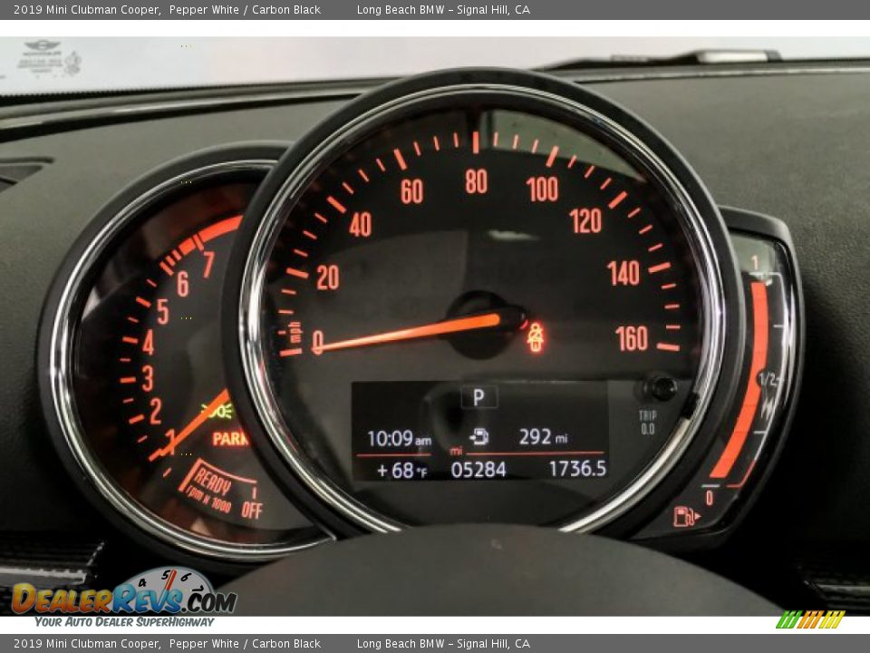 2019 Mini Clubman Cooper Pepper White / Carbon Black Photo #18