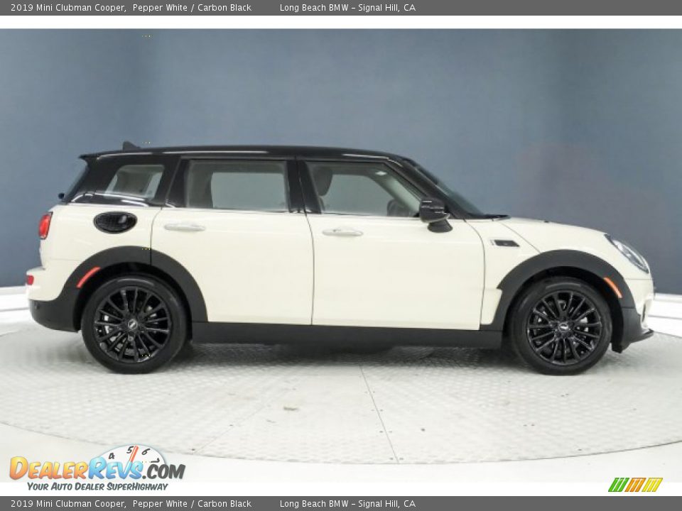 2019 Mini Clubman Cooper Pepper White / Carbon Black Photo #19