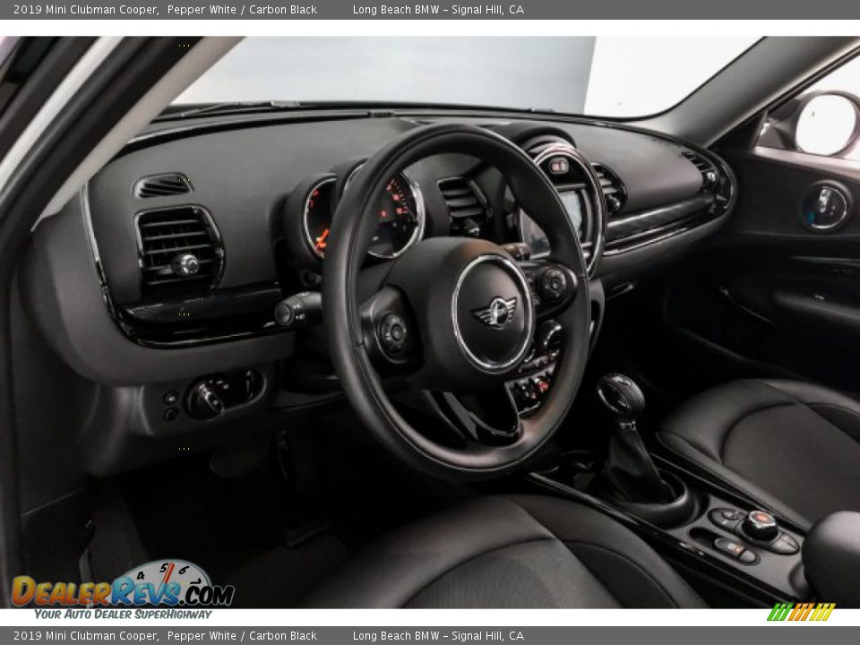 2019 Mini Clubman Cooper Pepper White / Carbon Black Photo #20