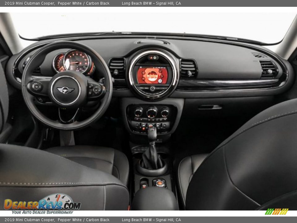 2019 Mini Clubman Cooper Pepper White / Carbon Black Photo #24