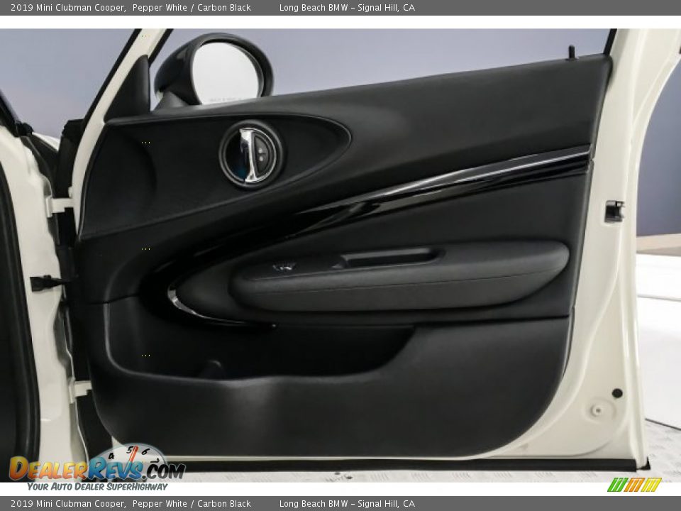 2019 Mini Clubman Cooper Pepper White / Carbon Black Photo #29