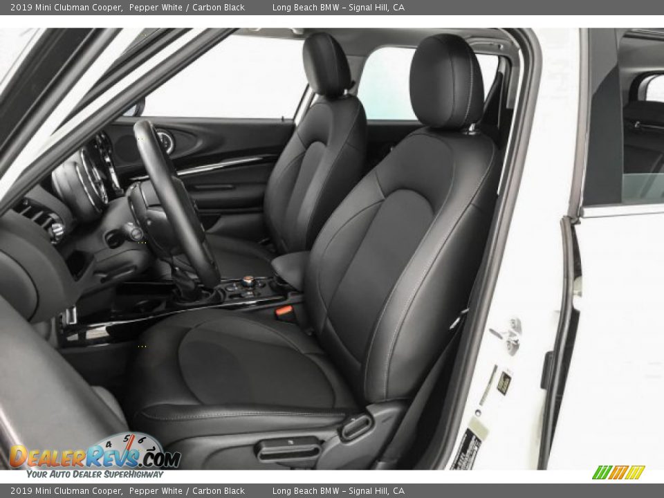 2019 Mini Clubman Cooper Pepper White / Carbon Black Photo #33