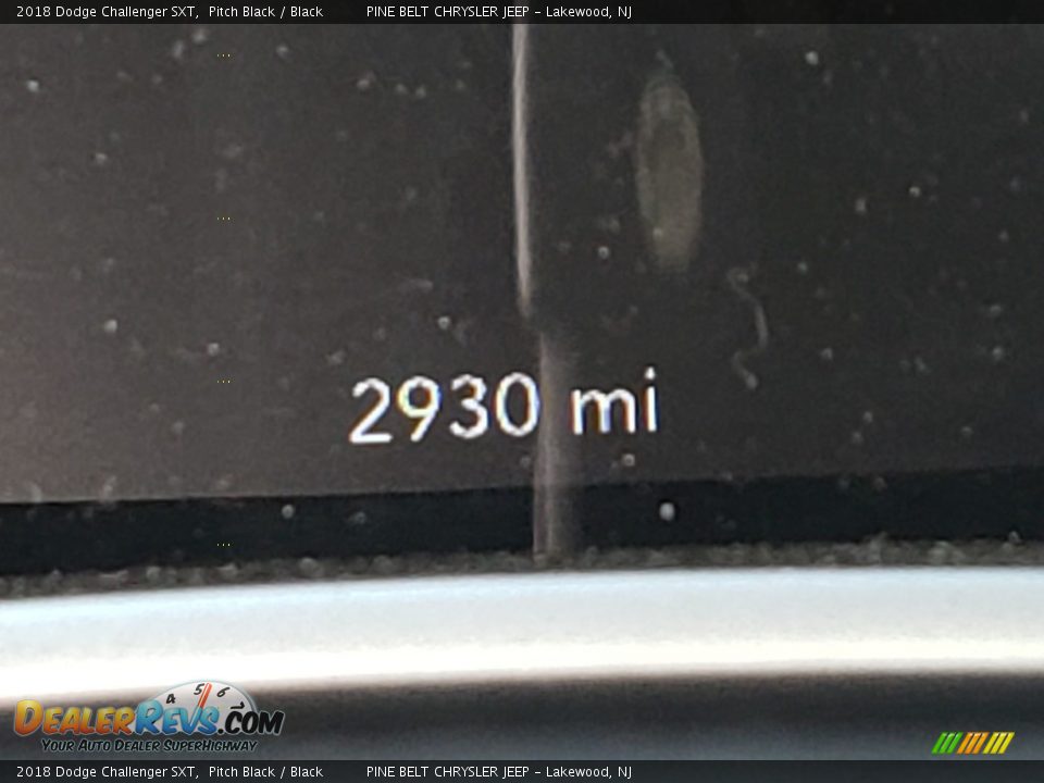 2018 Dodge Challenger SXT Pitch Black / Black Photo #5
