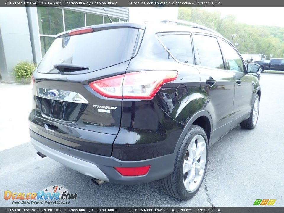 2016 Ford Escape Titanium 4WD Shadow Black / Charcoal Black Photo #2
