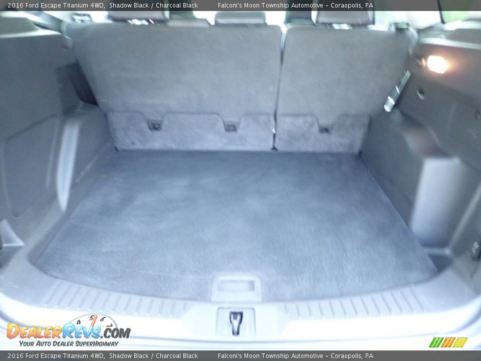 2016 Ford Escape Titanium 4WD Shadow Black / Charcoal Black Photo #4