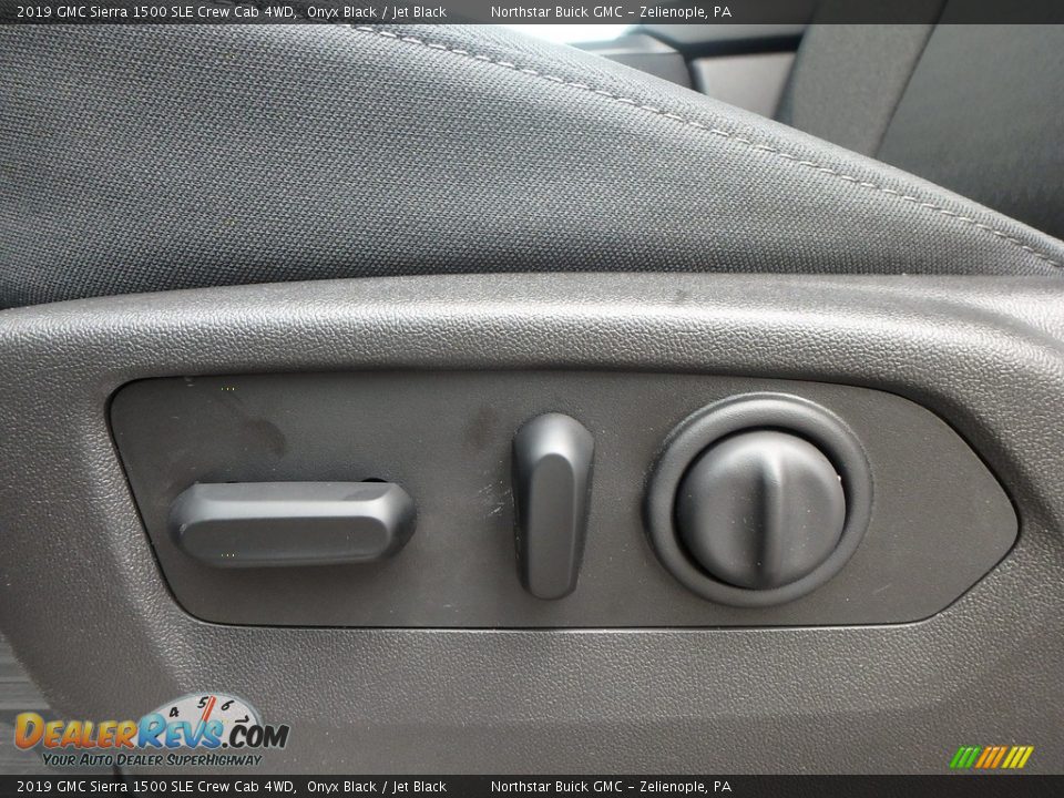 2019 GMC Sierra 1500 SLE Crew Cab 4WD Onyx Black / Jet Black Photo #15