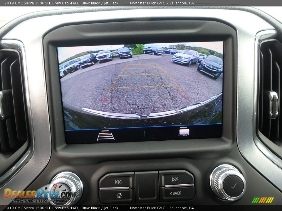 2019 GMC Sierra 1500 SLE Crew Cab 4WD Onyx Black / Jet Black Photo #19