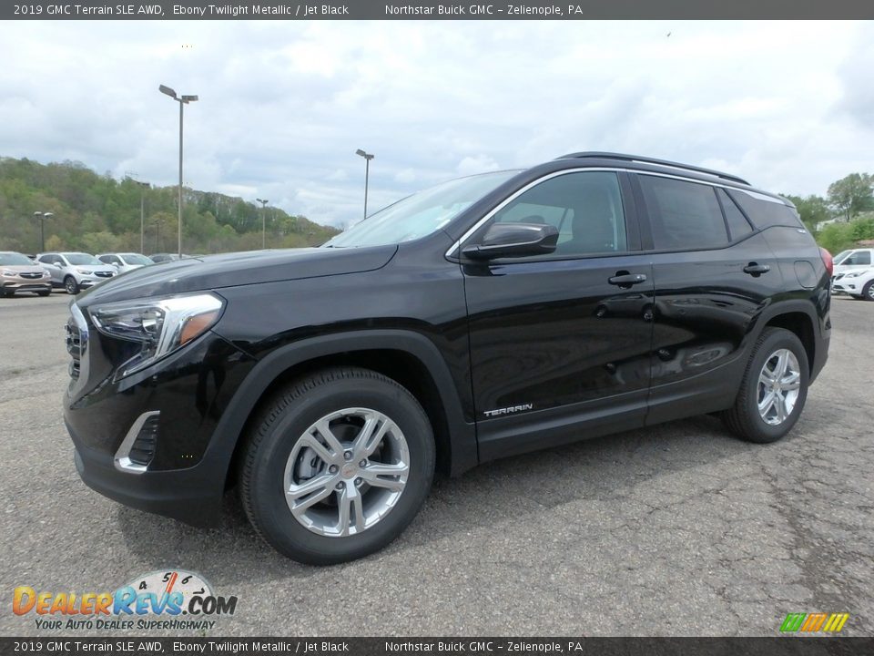 2019 GMC Terrain SLE AWD Ebony Twilight Metallic / Jet Black Photo #1