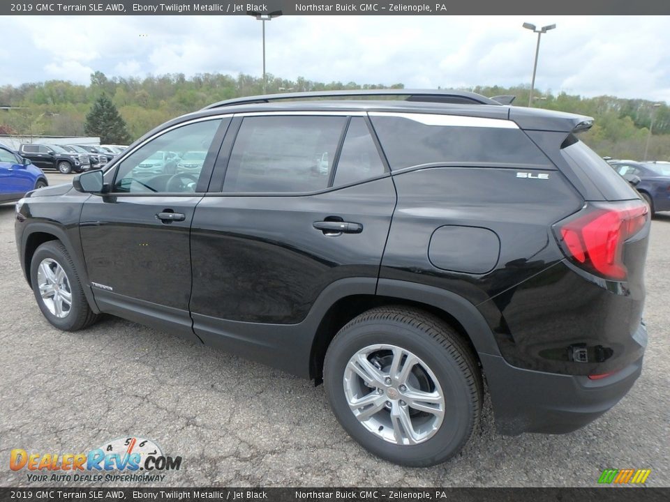 2019 GMC Terrain SLE AWD Ebony Twilight Metallic / Jet Black Photo #8