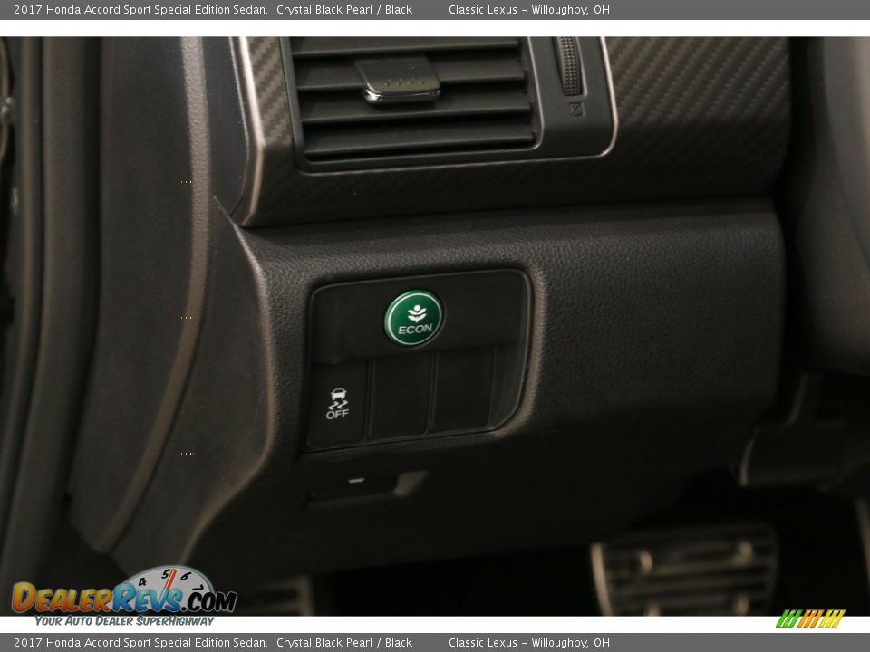 2017 Honda Accord Sport Special Edition Sedan Crystal Black Pearl / Black Photo #6
