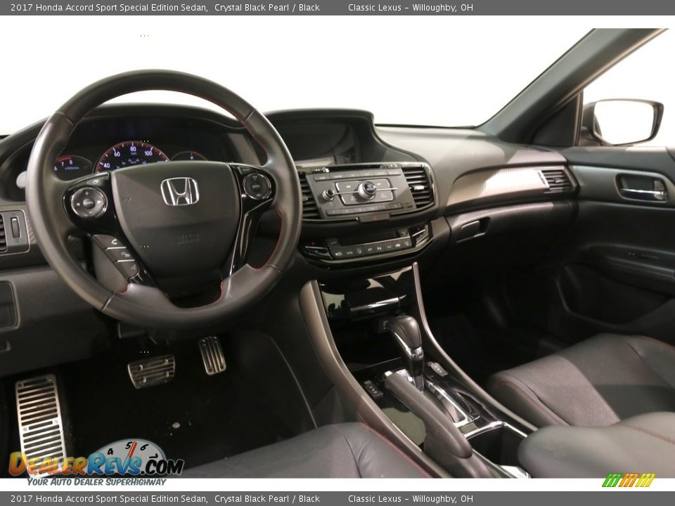 2017 Honda Accord Sport Special Edition Sedan Crystal Black Pearl / Black Photo #7