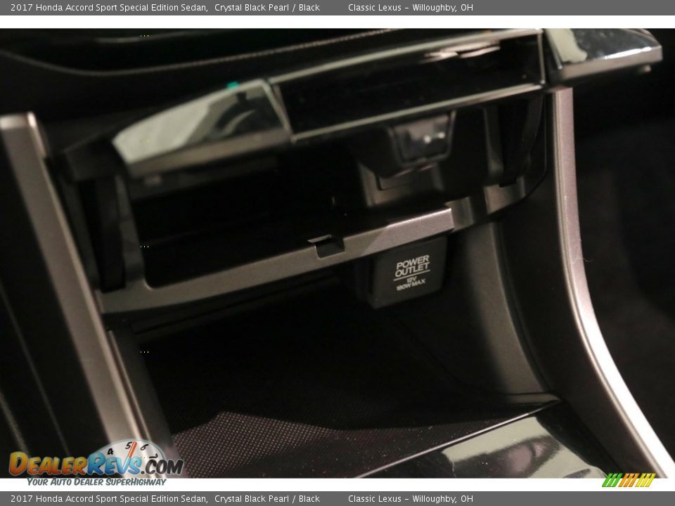 2017 Honda Accord Sport Special Edition Sedan Crystal Black Pearl / Black Photo #17