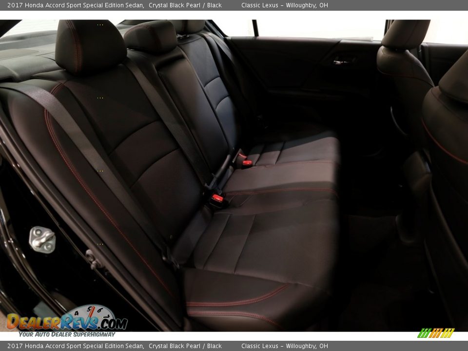 2017 Honda Accord Sport Special Edition Sedan Crystal Black Pearl / Black Photo #19
