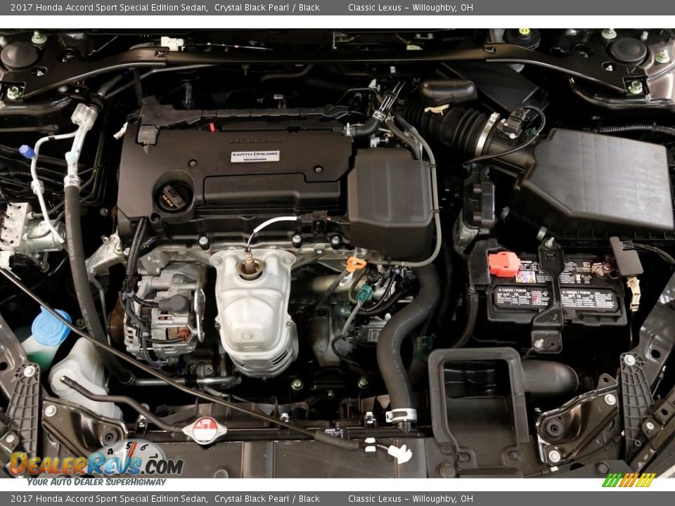 2017 Honda Accord Sport Special Edition Sedan Crystal Black Pearl / Black Photo #22