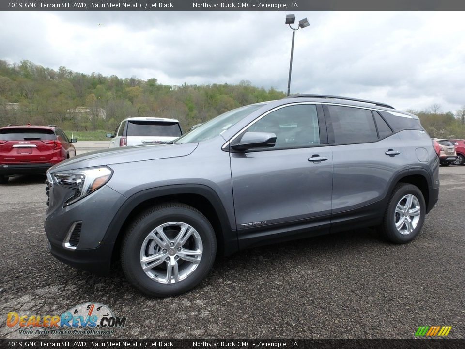 2019 GMC Terrain SLE AWD Satin Steel Metallic / Jet Black Photo #1