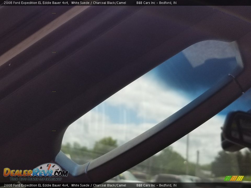 2008 Ford Expedition EL Eddie Bauer 4x4 White Suede / Charcoal Black/Camel Photo #29