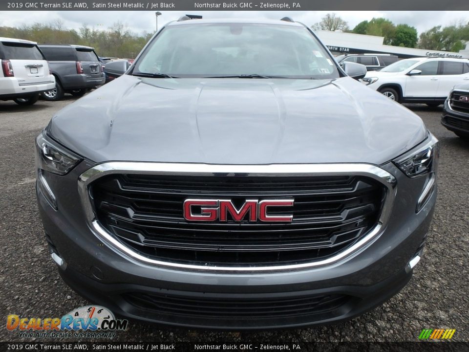2019 GMC Terrain SLE AWD Satin Steel Metallic / Jet Black Photo #2