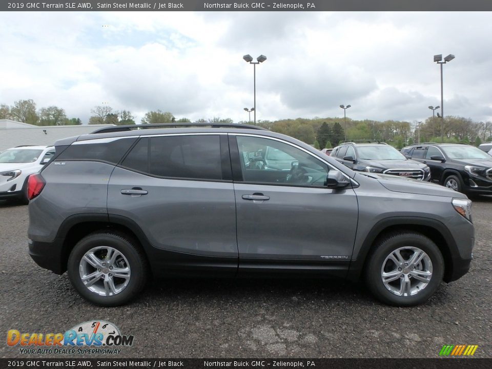 2019 GMC Terrain SLE AWD Satin Steel Metallic / Jet Black Photo #4